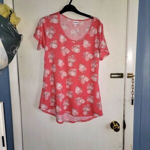 LulaRoe Highlow scoop neck size small